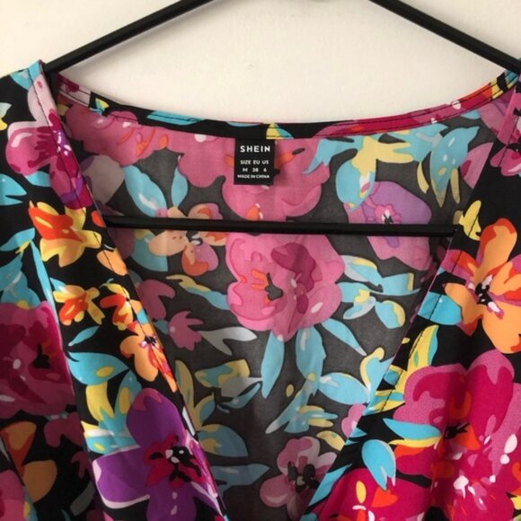 Shein Floral Romper - Picture 3 of 5